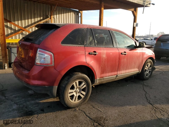 2008 Ford Edge SE with VIN 2FMDK36C28BA74881, listed as a Copart auction lot 45303475 with 0 mi miles and Non Repairable. Bid and sale history available at carsss.com. Image 3.