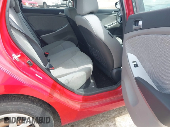 2014 Hyundai Accent GS with VIN KMHCT5AE9EU149143, listed as a IAAI auction lot 42365722 with 130,910 mi miles and . Bid and sale history available at DreamBid. Image 8.