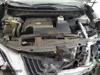 2017 Nissan Murano Platinum with VIN 5N1AZ2MH0HN134961, listed as a Copart auction lot 46897355 with 121,681 mi miles and Salvage Title. Bid and sale history available at carsss.com. Image 12.