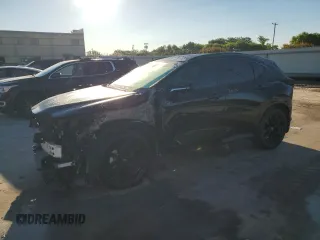 2024 Lexus NX 350 F Sport with VIN 2T2KGCEZ2RC047235, listed as a Copart auction lot 55209085 with 11,253 mi miles and Salvage title. Bid and sale history available at DreamBid. Image 1.