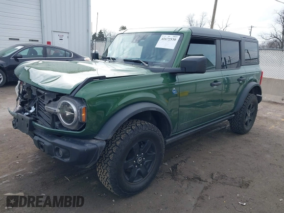 2023 Ford Bronco with VIN 1FMDE5BH0PLB87215, listed as a IAAI auction lot 41672530 with 20,863 mi miles. Bid and sale history available at carsss.com. Image 17.