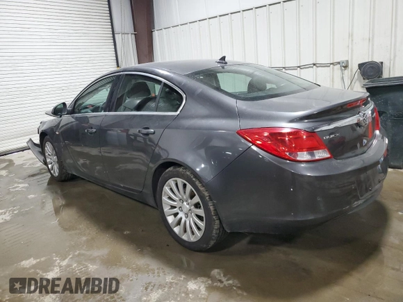 2011 Buick Regal CXL RL3 with VIN W04GR5EC5B1003777, listed as a Copart auction lot 42701105 with Not provided miles and Salvage title. Bid and sale history available at DreamBid. Image 2.