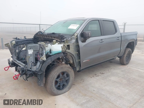 2021 GMC Sierra 1500 AT4 with VIN 3GTP9EEL1MG381993, listed as a IAAI auction lot 41500549 with 1 mi miles. Bid and sale history available at carsss.com. Image 16.