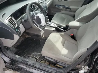 2013 Honda Civic Sdn LX with VIN 2HGFB2F41DH021744, listed as a Copart auction lot 46182685 with 212,380 mi miles and Salvage Title. Bid and sale history available at carsss.com. Image 7.