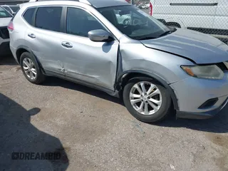 2015 Nissan Rogue SV with VIN KNMAT2MV7FP542872, listed as a IAAI auction lot 42014716 with 134,240 mi miles and . Bid and sale history available at carsss.com. Image 6.