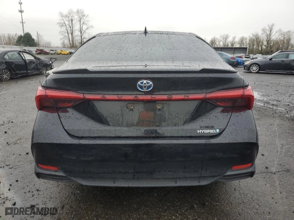 2019 Toyota Avalon Hybrid Limited with VIN 4T1B21FB2KU005290, listed as a Copart auction lot 87433804 with 92,909 mi miles and Salvage Title. Bid and sale history available at carsss.com. Image 6.
