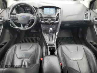 2017 Ford Focus Titanium with VIN 1FADP3J27HL298402, listed as a Copart auction lot 57340875 with 110,172 mi miles and Salvage title. Bid and sale history available at DreamBid. Image 8.