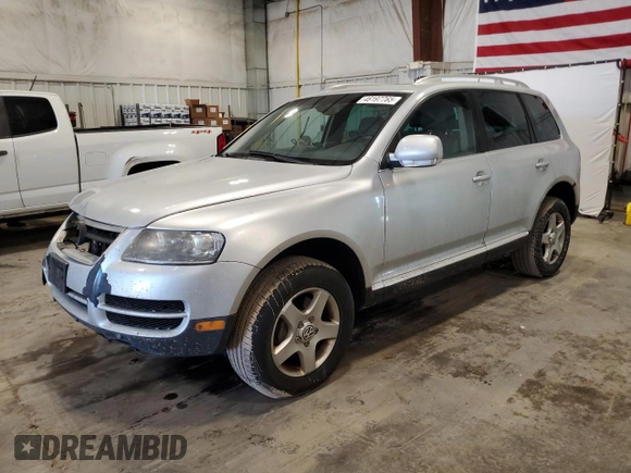 2007 Volkswagen Touareg V6 with VIN WVGZE77L87D050323, listed as a Copart auction lot 46197765 with 171,066 mi miles and Clean Title. Bid and sale history available at DreamBid. Image 1.