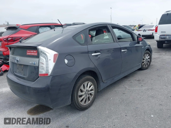 2012 Toyota Prius with VIN JTDKN3DP8C3015254, listed as a IAAI auction lot 42359236 with 170,083 mi miles and . Bid and sale history available at DreamBid. Image 4.