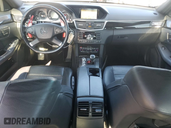 2010 Mercedes-Benz E 63 AMG with VIN WDDHF7HB8AA120470, listed as a Copart auction lot 80325944 with 125,503 mi miles and Salvage title. Bid and sale history available at DreamBid. Image 8.