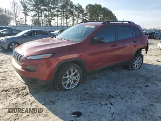 2017 Jeep Cherokee Sport z VIN 1C4PJLAS7HW650031, wystawiony jako Copart lot #43588935 z przebiegiem 110 090 mil mil oraz Szkoda całkowita • Salvage title. Historia ofert i sprzedaży dostępna na DreamBid. Obrazek 1.