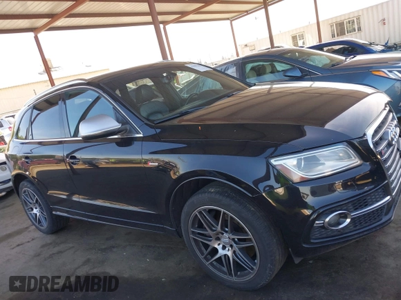 2014 Audi SQ5 Premium Plus with VIN WA1CGAFP7EA007140, listed as a IAAI auction lot 41881202 with 189,450 mi miles. Bid and sale history available at carsss.com. Image 13.