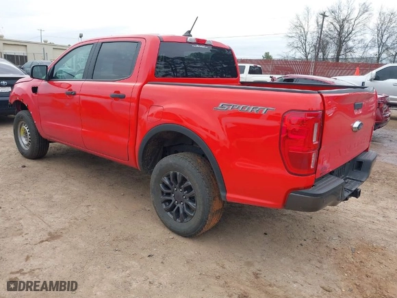 2023 Ford Ranger XL with VIN 1FTER4EH0PLE08377, listed as a IAAI auction lot 41664918 with 44,236 mi miles. Bid and sale history available at carsss.com. Image 3.