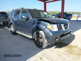 2006 Nissan Pathfinder SE with VIN 5N1AR18U06C648285, listed as a IAAI auction lot 42259303 with 292,379 mi miles and . Bid and sale history available at DreamBid. Image 1.