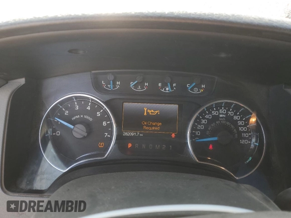2013 Ford F-150 XL with VIN 1FTFW1EF0DFA71889, listed as a Copart auction lot 47989605 with 282,091 mi miles and Salvage Title. Bid and sale history available at carsss.com. Image 9.