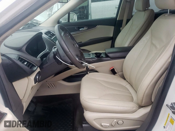 2016 Lincoln MKX Select with VIN 2LMTJ6KR8GBL47724, listed as a Copart auction lot 55183975 with 42,465 mi miles and Salvage Title. Bid and sale history available at DreamBid. Image 7.