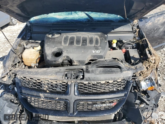 2017 Dodge Journey Crossroad Plus z VIN 3C4PDDGG8HT545942, wystawiony jako Copart lot #53985625 z przebiegiem Nie podano mil oraz Szkoda całkowita • Salvage title. Historia ofert i sprzedaży dostępna na DreamBid. Obrazek 12.