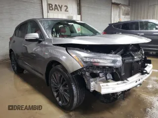 2023 Acura RDX w/A-Spec Advance Package with VIN 5J8TC2H86PL015476, listed as a Copart auction lot 80779844 with 11,559 mi miles and Salvage Title. Bid and sale history available at carsss.com. Image 4.