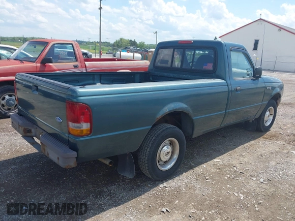 1996 Ford Ranger XL with VIN 1FTCR10A7TTA29919, listed as a IAAI auction lot 42171562 with 237,982 mi miles. Bid and sale history available at carsss.com. Image 4.