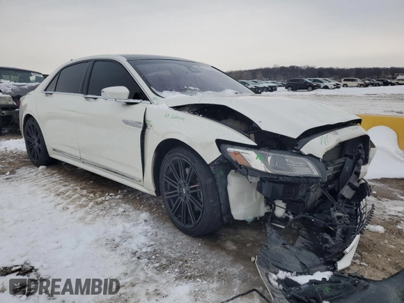 2017 Lincoln Continental Reserve with VIN 1LN6L9NP1H5629434, listed as a Copart auction lot 88120805 with 103,575 mi miles and Salvage Title. Bid and sale history available at carsss.com. Image 4.