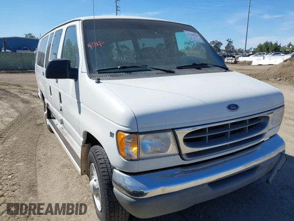 1999 Ford Econoline Passenger XL with VIN 1FBSS31S6XHA91229, listed as a IAAI auction lot 41398761 with 86,181 mi miles and . Bid and sale history available at DreamBid. Image 1.