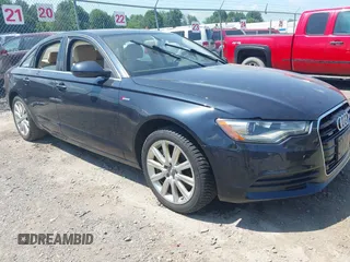 2014 Audi A6 Premium Plus with VIN WAUFGAFC1EN068005, listed as a IAAI auction lot 42577265 with 109,947 mi miles and . Bid and sale history available at DreamBid. Image 1.