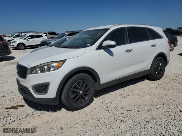 2016 Kia Sorento LX with VIN 5XYPG4A52GG162518, listed as a Copart auction lot 47873635 with 0 mi miles and Clean Title. Bid and sale history available at carsss.com. Image 1.
