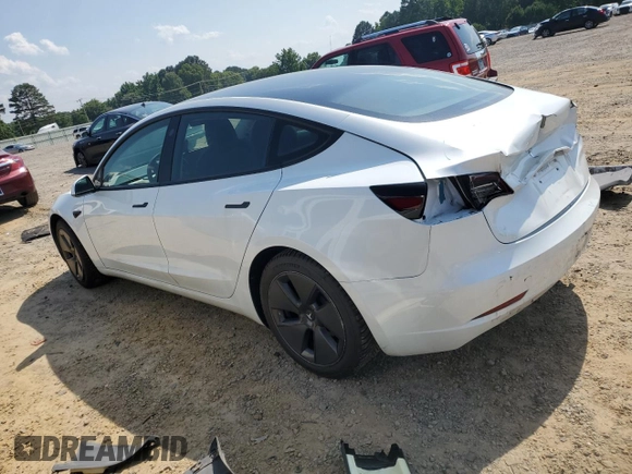 2023 Tesla Model 3 с VIN 5YJ3E1EA8PF548619, выставлен на аукционе Copart как лот 58757505 с пробегом 48 719 миль миль и Списание • Salvage title. История ставок и продаж доступна на DreamBid. Изображение 2.