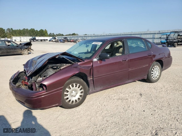 2004 Chevrolet Impala with VIN 2G1WF52E049395347, listed as a Copart auction lot 74859444 with 0 mi miles and Salvage Title. Bid and sale history available at carsss.com. Image 1.
