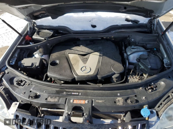 2008 Mercedes-Benz M 320 CDI with VIN 4JGBB22E98A387057, listed as a Copart auction lot 45343965 with 123,908 mi miles and Salvage Title. Bid and sale history available at carsss.com. Image 12.