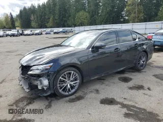 2018 Lexus GS with VIN JTHCZ1BL1JA007789, listed as a Copart auction lot 52161195 with 63,808 mi miles and Salvage Title. Bid and sale history available at carsss.com. Image 1.