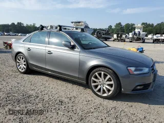 2013 Audi A4 Premium Plus with VIN WAUFFAFL8DN024911, listed as a Copart auction lot 61891325 with 167,841 mi miles and Salvage title. Bid and sale history available at DreamBid. Image 4.