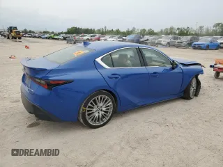 2022 Lexus IS 300 z VIN JTHDA1D20N5121281, wystawiony jako Copart lot #50661515 z przebiegiem 40 188 mil mil oraz Szkoda całkowita • Salvage title. Historia ofert i sprzedaży dostępna na DreamBid. Obrazek 3.