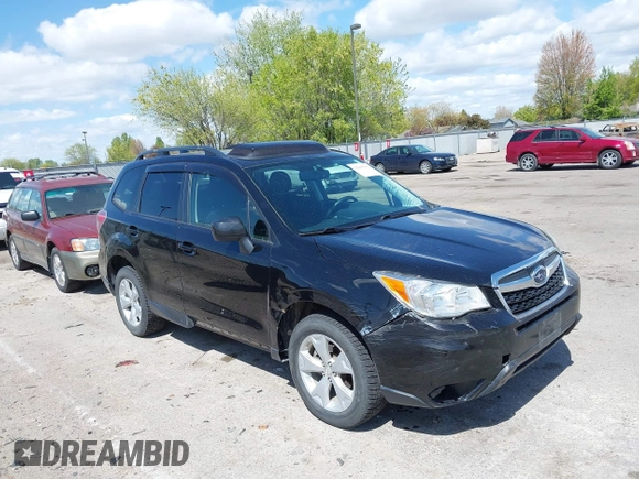 2016 Subaru Forester 2.5i Premium with VIN JF2SJADC3GH453154, listed as a IAAI auction lot 42095912 with 138,861 mi miles. Bid and sale history available at carsss.com. Image 1.
