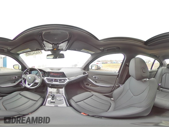2019 BMW 3 Series 330i xDrive with VIN 3MW5R7J59K8B03003, listed as a Copart auction lot 49342865 with 16,610 mi miles and Salvage Title. Bid and sale history available at DreamBid. Image 14.