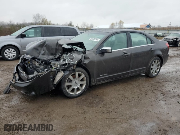 2006 Lincoln Zephyr z VIN 3LNHM26186R623924, wystawiony jako Copart lot #81586784 z przebiegiem 81 560 mil mil oraz Szkoda całkowita • Salvage title. Historia ofert i sprzedaży dostępna na DreamBid. Obrazek 1.