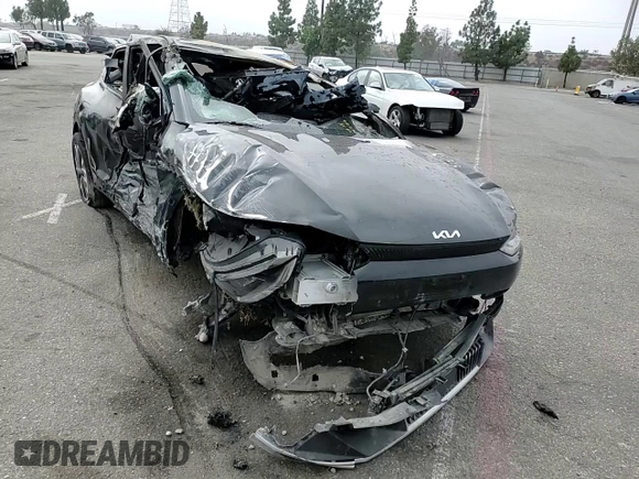 2024 Kia EV6 Light Long Range with VIN KNDC34LA8R5205369, listed as a Copart auction lot 76206794 with 0 mi miles and Non Repairable. Bid and sale history available at carsss.com. Image 12.