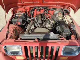 1993 Jeep Wrangler "S" with VIN 1J4FY19P6PP253652, listed as a Copart auction lot 54311795 with 308,487 mi miles and Clean Title. Bid and sale history available at carsss.com. Image 11.