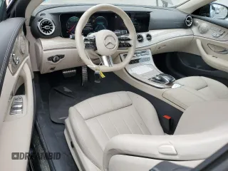 2023 Mercedes-Benz E 450 with VIN W1K1K5JB2PF201763, listed as a Copart auction lot 55448705 with 6,712 mi miles and Salvage title. Bid and sale history available at DreamBid. Image 8.