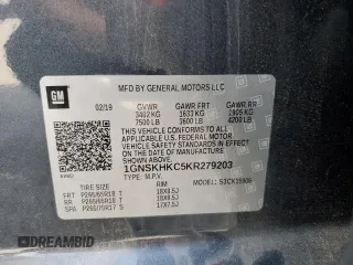 2019 Chevrolet Suburban LT z VIN 1GNSKHKC5KR279203, wystawiony jako Copart lot #57387975 z przebiegiem 73 898 mil mil oraz Szkoda całkowita • Salvage title. Historia ofert i sprzedaży dostępna na DreamBid. Obrazek 14.