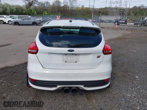 2017 Ford Focus ST with VIN 1FADP3L99HL310186, listed as a IAAI auction lot 41963368 with 93,769 mi miles and . Bid and sale history available at carsss.com. Image 16.