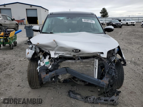 2017 Kia Soul + with VIN KNDJP3A5XH7437177, listed as a Copart auction lot 48389185 with 44,662 mi miles and Salvage Title. Bid and sale history available at carsss.com. Image 5.