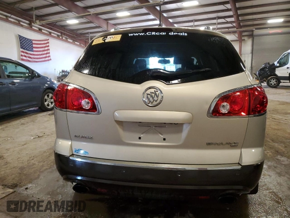 2012 Buick Enclave Leather with VIN 5GAKVCED6CJ242914, listed as a Copart auction lot 50158475 with 215,960 mi miles and Clean Title. Bid and sale history available at carsss.com. Image 6.
