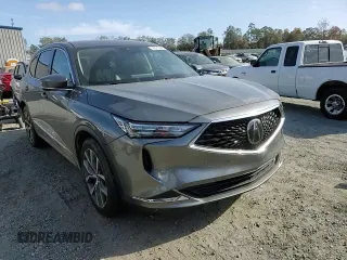 2023 Acura MDX w/Technology Package with VIN 5J8YE1H41PL004666, listed as a Copart auction lot 78571344 with 23,885 mi miles and Clean Title. Bid and sale history available at carsss.com. Image 12.