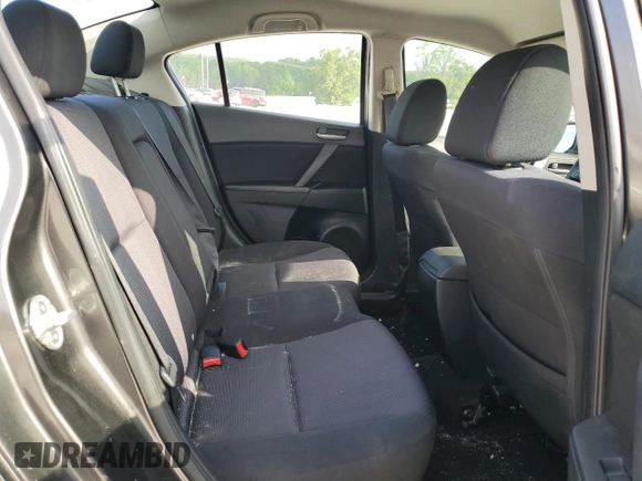 2010 Mazda 3 i Touring with VIN JM1BL1SF8A1107915, listed as a Copart auction lot 54670675 with 196,990 mi miles and Salvage Title. Bid and sale history available at DreamBid. Image 10.