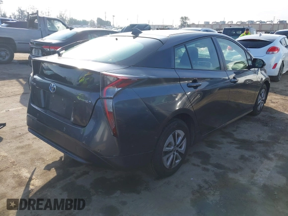 2017 Toyota Prius Two with VIN JTDKARFU3H3047912, listed as a IAAI auction lot 41603006 with 107,827 mi miles. Bid and sale history available at carsss.com. Image 4.