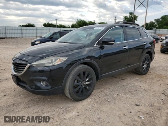 2015 Mazda CX-9 Grand Touring z VIN JM3TB2DA3F0452322, wystawiony jako Copart lot #57821285 z przebiegiem 147 610 mil mil oraz Czysty tytuł • Clean title. Historia ofert i sprzedaży dostępna na DreamBid. Obrazek 1.