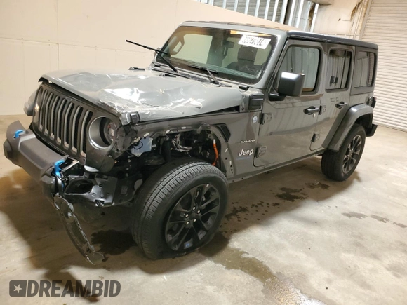 2023 Jeep Wrangler Sahara с VIN 1C4JJXP69PW698930, выставлен на аукционе Copart как лот 66679874 с пробегом 9 161 миль миль и Списание • Salvage title. История ставок и продаж доступна на DreamBid. Изображение 1.