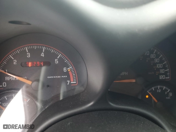 2004 Pontiac Grand Am SE1 with VIN 1G2NF52E24C141896, listed as a Copart auction lot 73159474 with 99,294 mi miles and Salvage Title. Bid and sale history available at carsss.com. Image 9.