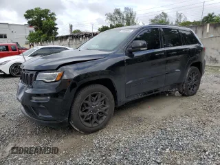 2021 Jeep Grand Cherokee Limited X with VIN 1C4RJEBG8MC860471, listed as a Copart auction lot 79409004 with 43,369 mi miles and Salvage title. Bid and sale history available at DreamBid. Image 1.